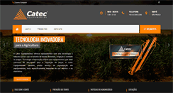 Desktop Screenshot of catecequipamentos.com.br